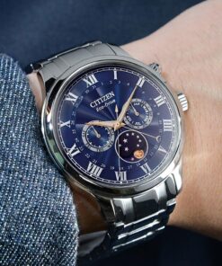 Alternative view of ECO-DRIVE MULTI FUNCTION MOONPHASE MEN - AP1050-81L